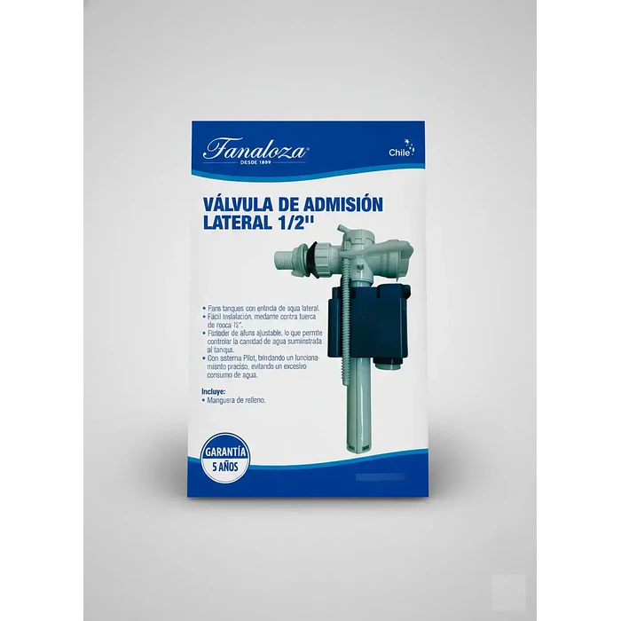 Valvula Admision Lateral 1/2 Fanaloza New