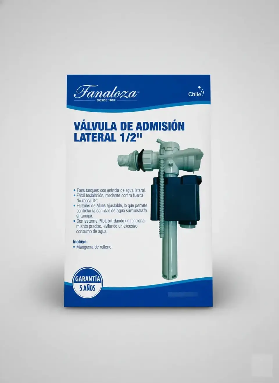 Valvula Admision Lateral 1/2 Fanaloza New 1