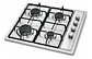 Encimera Cocina A Gas Con Encendido Eléctrico 4 Quemadores - Miniatura 1