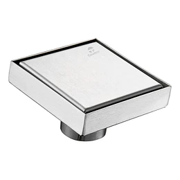 Desague Rejilla Al Piso Invisible 10 X 10cm Acero Inoxidable