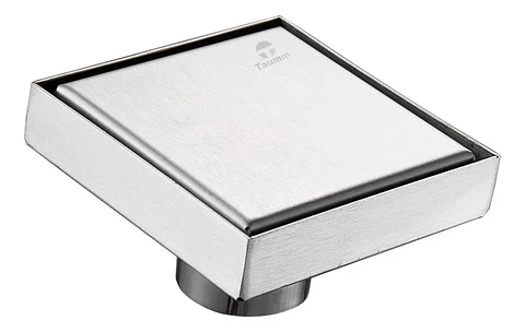 Desague Rejilla Al Piso Invisible 10 X 10cm Acero Inoxidable