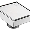 Desague Rejilla Al Piso Invisible 10 X 10cm Acero Inoxidable 1