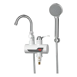 Ducha Electrica Supercenter 3000W Entrada Inferior Pantalla LED