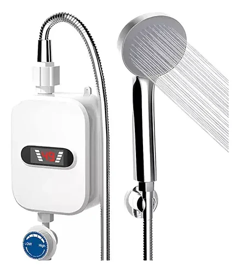 Calentador de Agua Instantáneo Eléctrico de 3 kW para Ducha