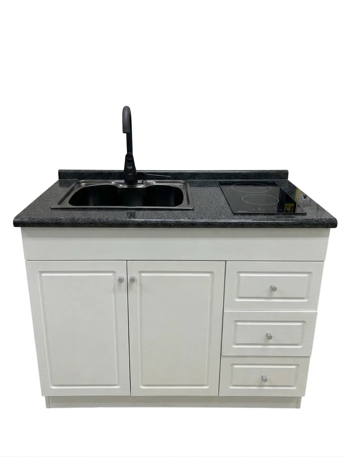 Pack Mueble Lavaplatos 120cm  + Encimera Eléctrica 2 platos  3