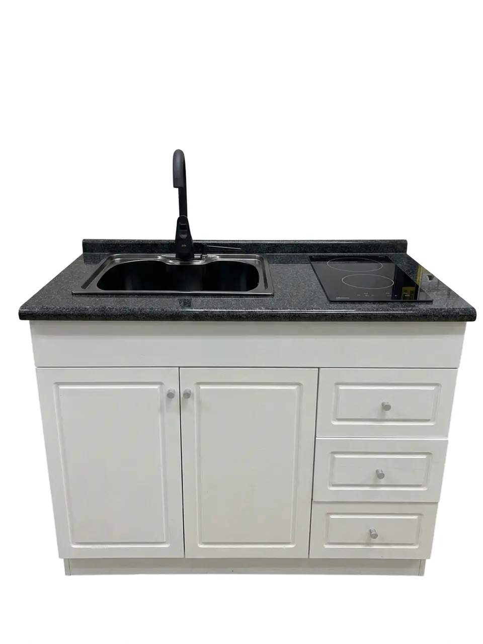 Pack Mueble Lavaplatos 120cm  + Encimera Eléctrica 2 platos  3