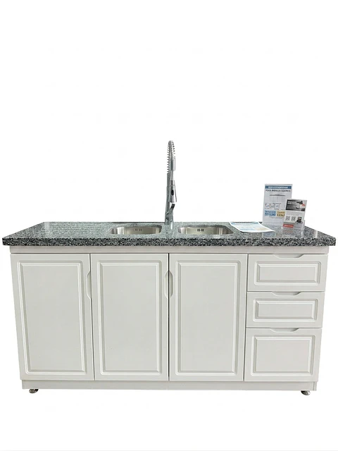 Mueble Lavaplatos Granito 180cm + Llave Extraible Rivoli Briggs