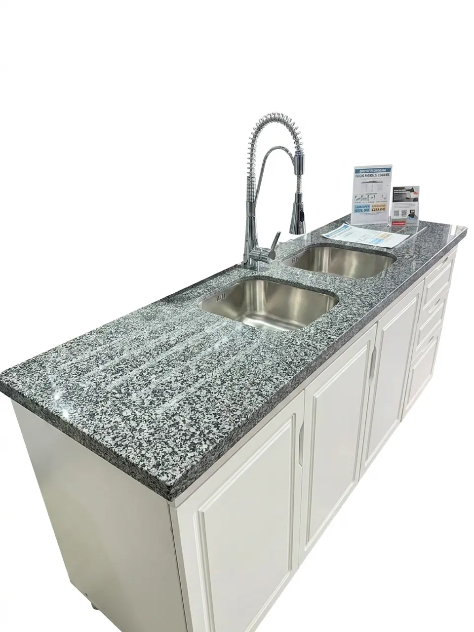 Mueble Lavaplatos Granito 180cm + Llave Extraible Rivoli Briggs 2