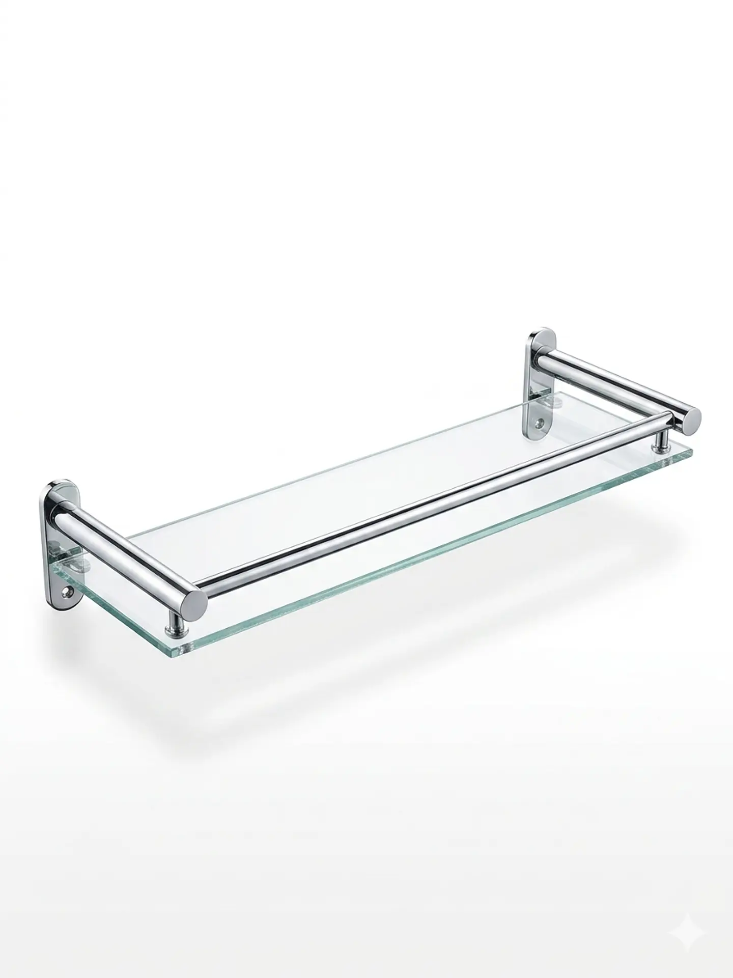 Repisa de Vidrio 60cm Baño 1