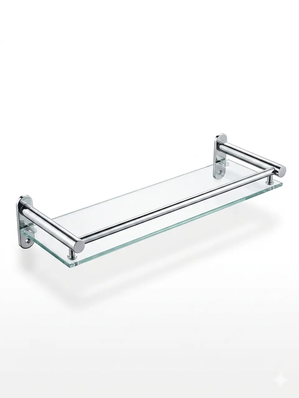 Repisa de Vidrio 40cm Baño 1