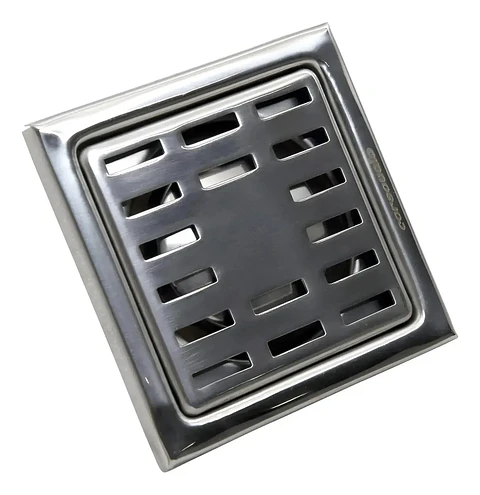 Pileta Ac Inoxidable 10x10 Rejilla Cuadrada Para Receptaculo