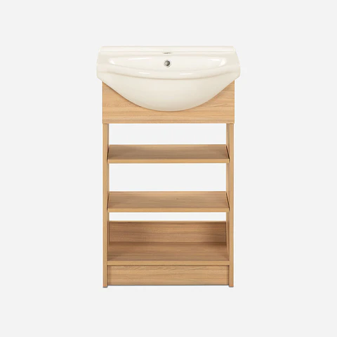 Vanitorio 2 Repisas Cannes Olmo 50 Cm.
