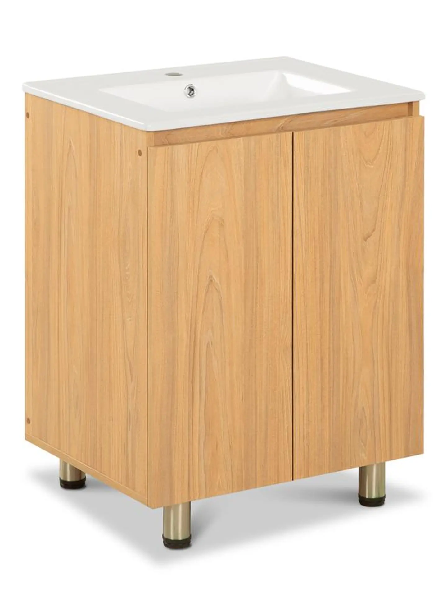 Vanitorio Lisboa 2 Puertas Olmo 60CM + Llave MM Nibsa 2