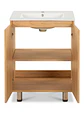 Vanitorio Lisboa 2 Puertas Olmo 60CM + Llave MM Nibsa - Miniatura 4