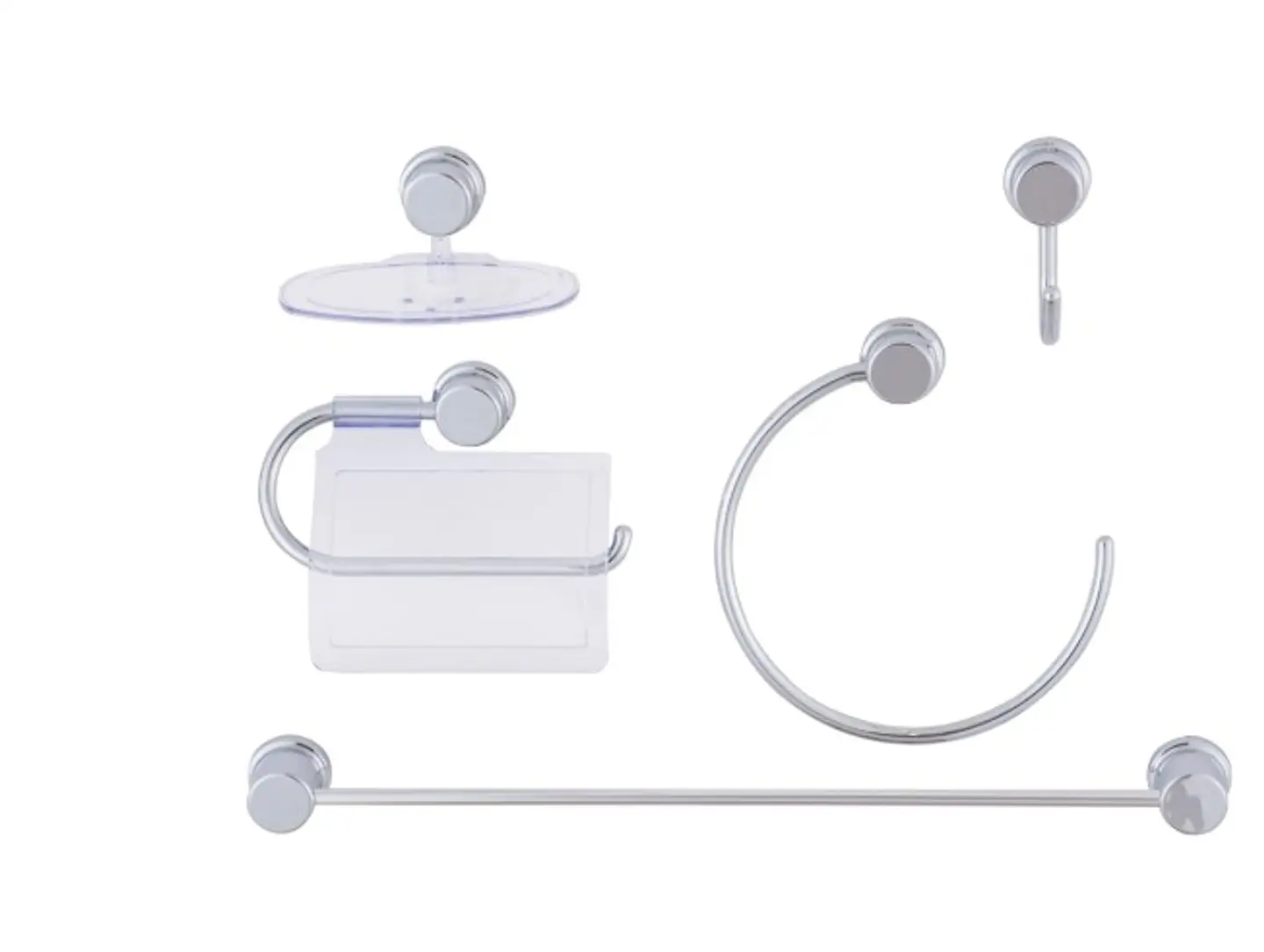 KIT ACCESORIO 5 PIEZAS ABS BASE 1