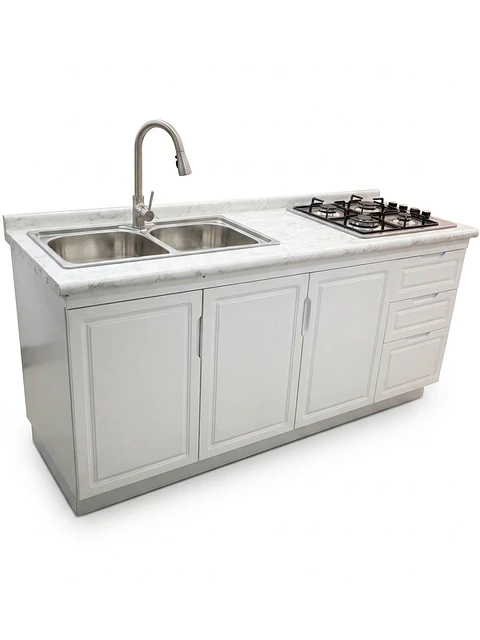 Mueble Lavaplatos 180cm x 60cm + Encimera 