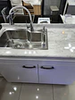 Mueble Lavaplatos 120cm + Cubeta Hamburg + Llave Monomando Duschy - Miniatura 3