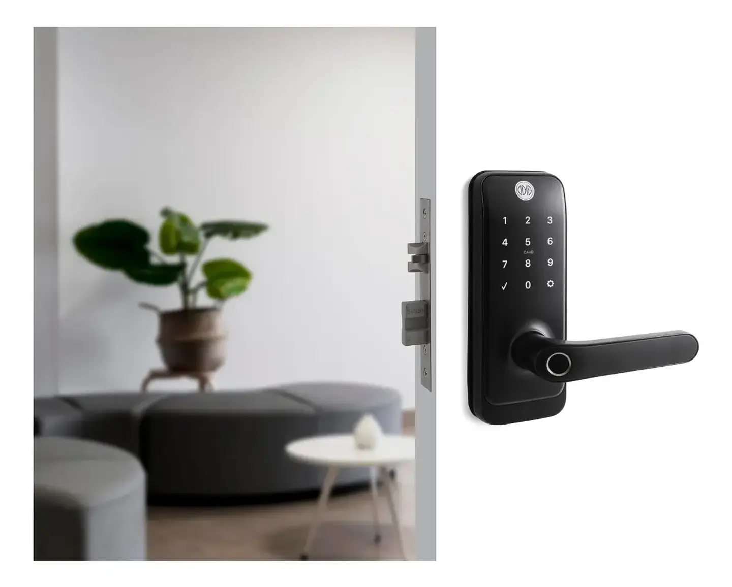 Cerradura Digital Smart Odis Go! 8800 con conexión wifi + HUB 4