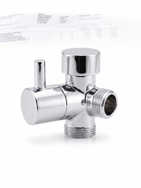 Válvula Diverter 3 Vías 1/2 x 3/4 X 3/4 | REPUESTO COLUMNA DUCHA LLAVE
