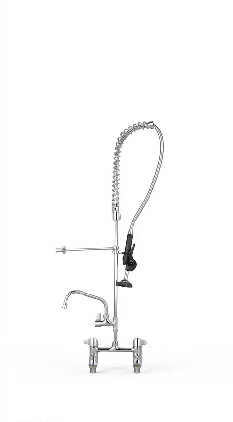 Griferia Industrial Con Llave Incluida + Cuello