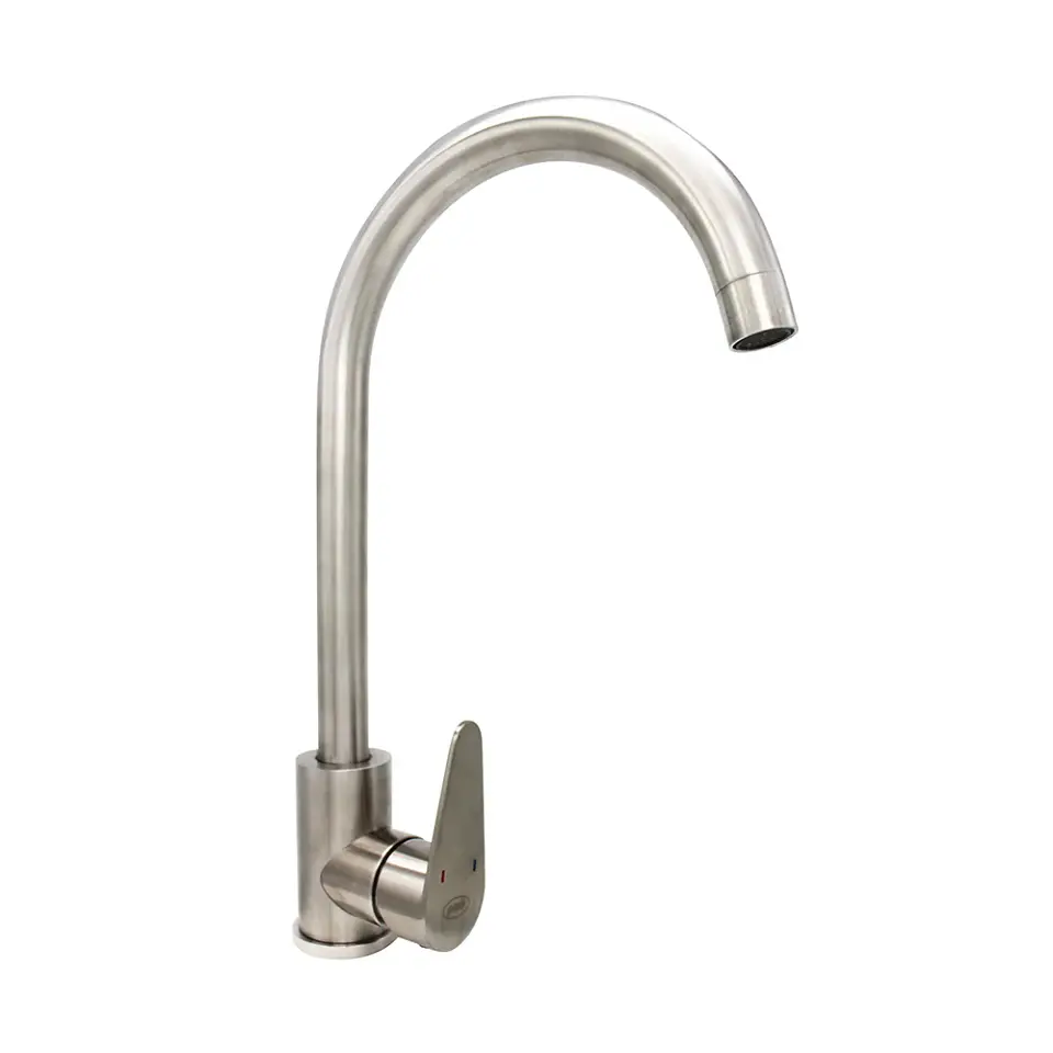 Monomando Lavaplatos Vermont Inox Satinado 1
