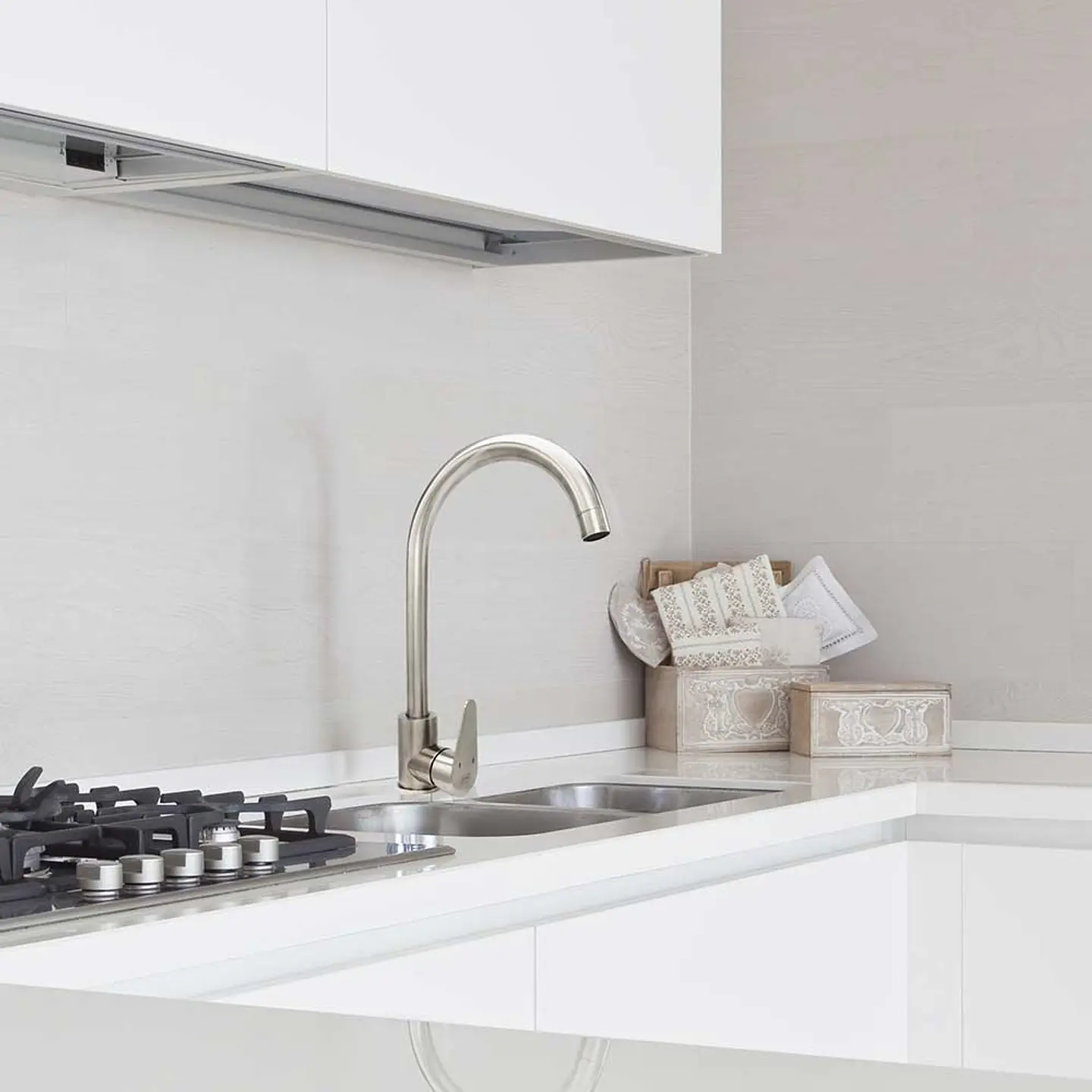 Monomando Lavaplatos Vermont Inox Satinado 2