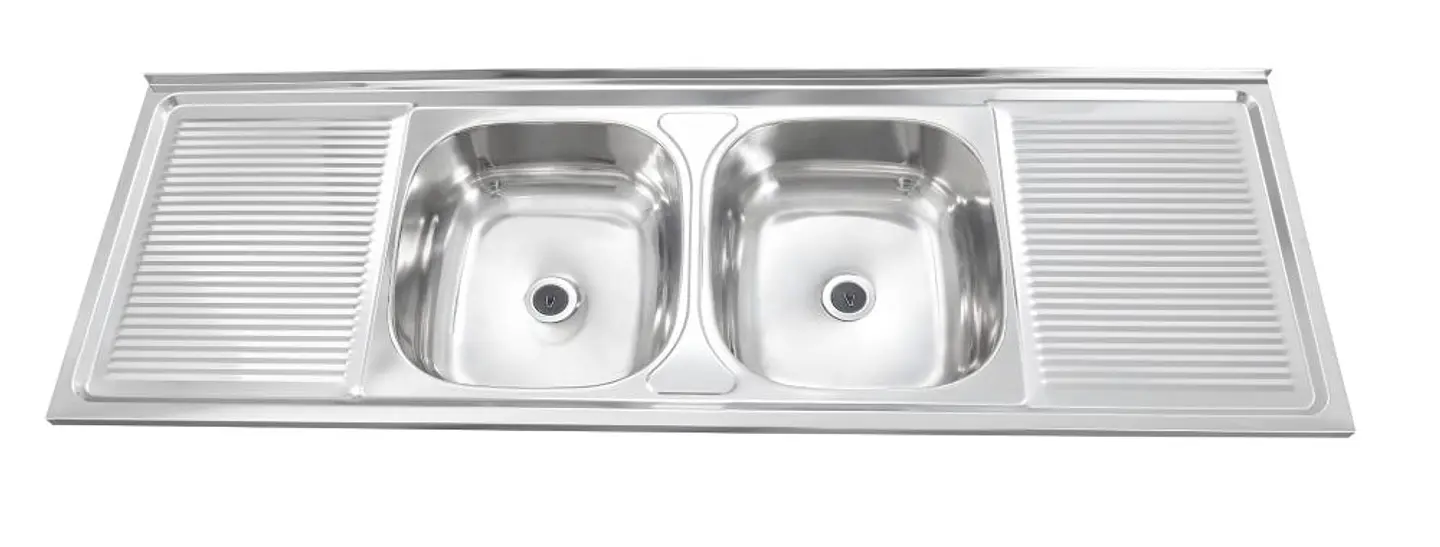 LavaPlatos 150x50 (2B+2S) Sobreponer p/MMando {cubierta} 1