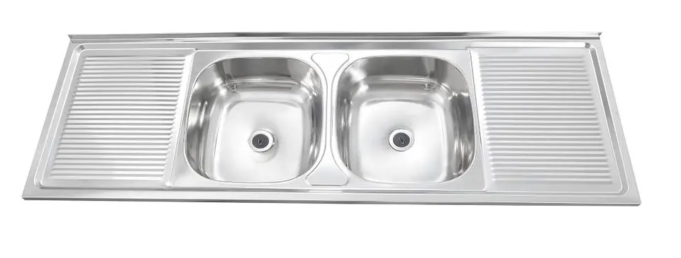 LavaPlatos 150x50 (2B+2S) Sobreponer p/MMando {cubierta} 1