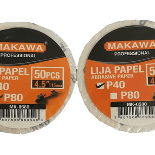 Disco Lija Velcro 4.5