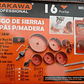Juego De Sierras Copas P/Madera Profesional 16Pcs Makawa - Miniatura 3