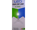 Ampolleta Led 4 Aspas Luz Blanca Brillante 28w Ecológica!