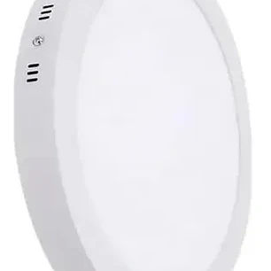 Foco Panel Plafon Led 18W Sobrepuesto Redondo Luz Frio