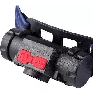 Linterna Frontal Con Usb