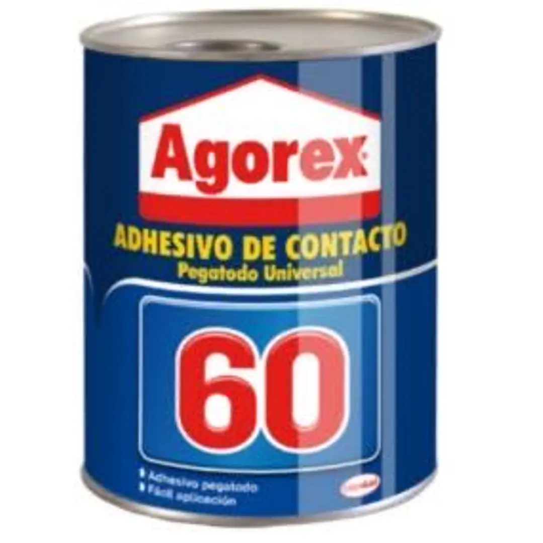 Adhesivo De Contacto 60 Tarro 1 Litro Agorex 1