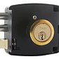 Cerradura Sobreponer Cilindro 4Cm Seguridad Hogar Toro Negro TN0015 - Miniatura 3