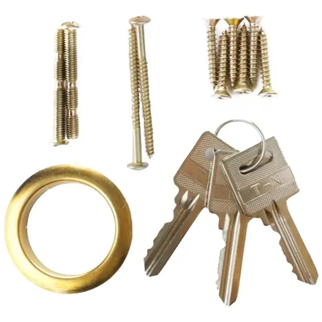 Cerradura Sobreponer Cilindro 4Cm Seguridad Hogar Toro Negro TN0015 7