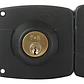 Cerradura Sobreponer Cilindro 4Cm Seguridad Hogar Toro Negro TN0015 - Miniatura 5