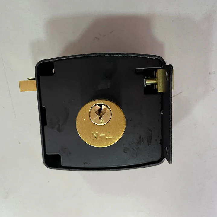 Cerradura Sobreponer Cilindro 4Cm Seguridad Hogar Toro Negro TN0015 4