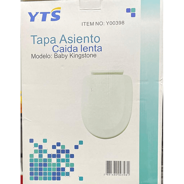 Tapa Asiento Wc Baño Caida Lenta YTS Y00397