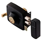 Cerradura Sobreponer Cilindro 4Cm Seguridad Hogar Toro Negro TN0015 - Miniatura 1