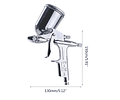 Pistola Pintar Pulverizador De Aerografo Para Coche K-3 Vaso Chico