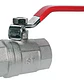 Llave De Paso Valvula Bola 1/2 Hi-Hi Aquakit  - Miniatura 2