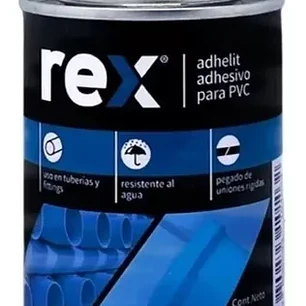 Pegamento Adhesivo Para Pvc 250cc Rex