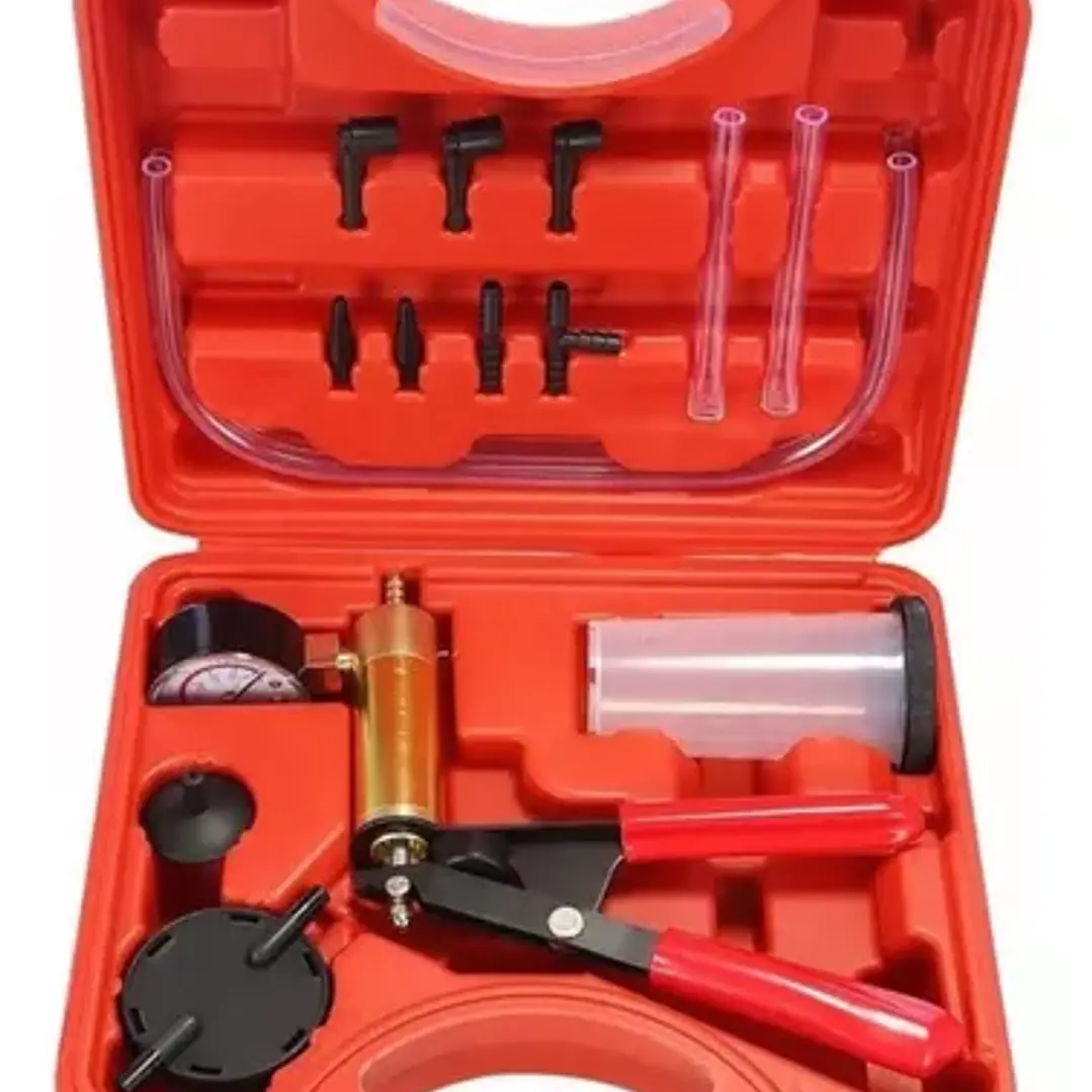 Kit Bomba Purgador Sangrador De Frenos De Vacio 1