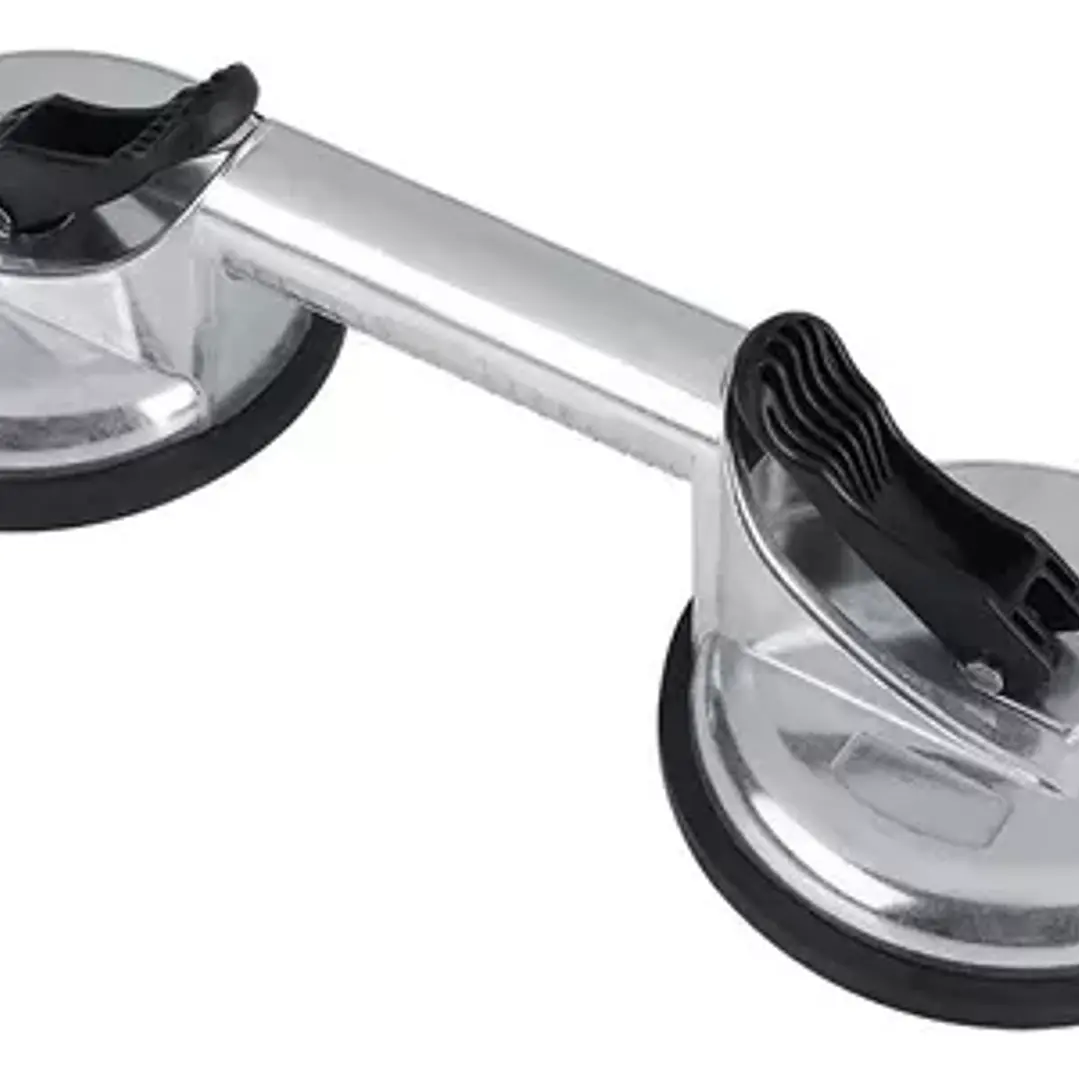 Ventosa Para Vidrios 2 Platos 50Kg Aluminio 1