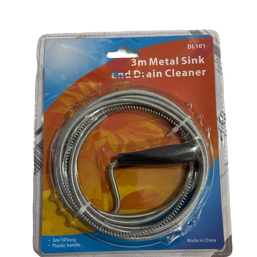 Destapador Desagüe Tuberia Cañeria Cola De Chancho 3Mts 1
