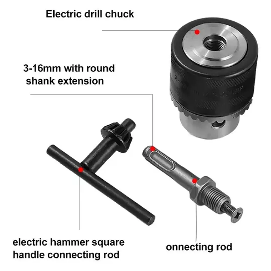Adaptador Para Mandril De Broca 3.0-16mm 1/2-20 Unf 2