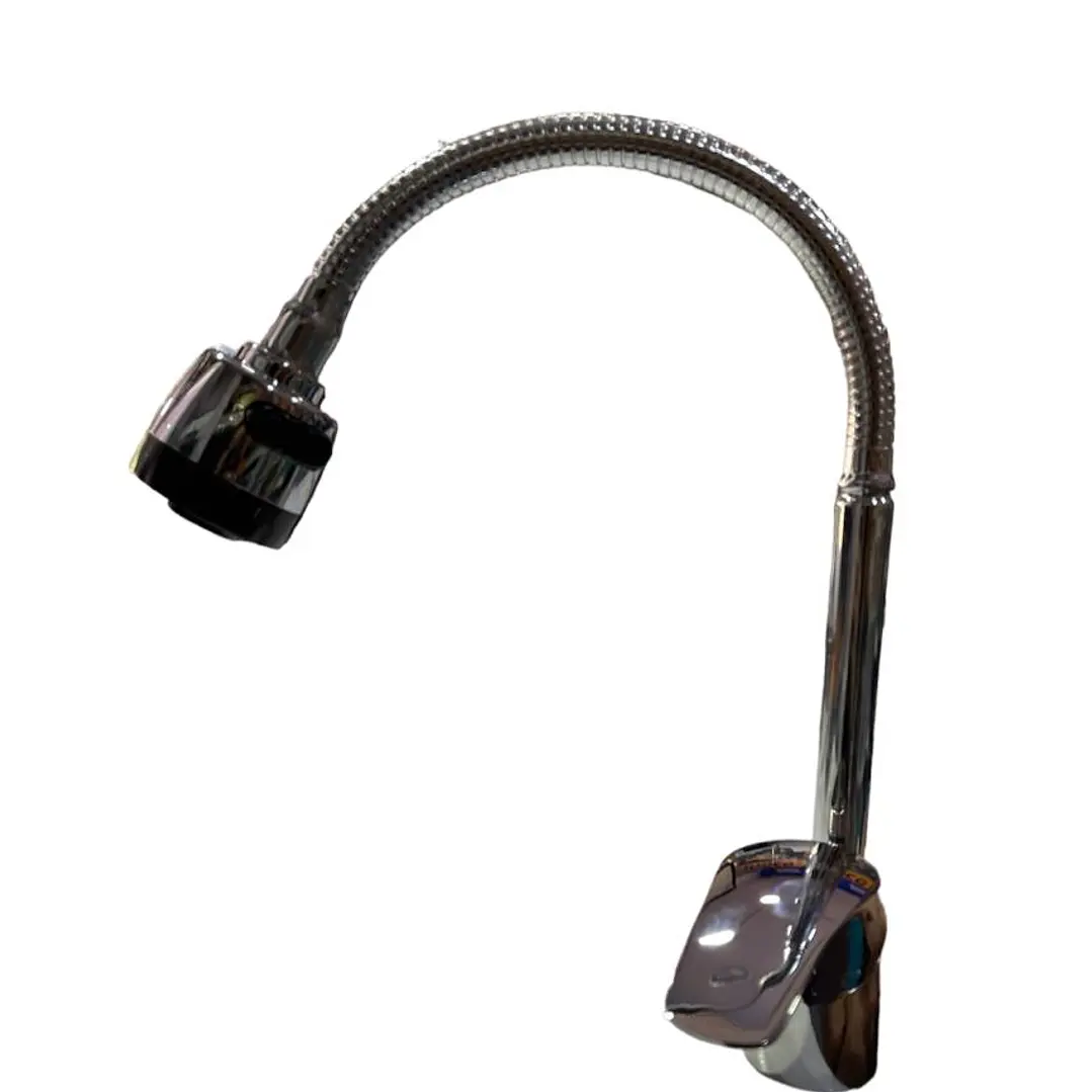 Llave Monomando Lavaplatos Con Cuello Flexible 5