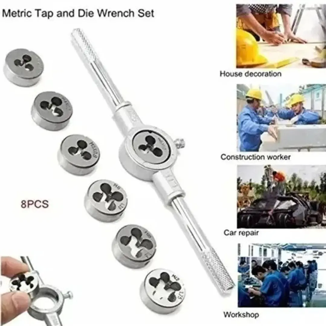 Juego De Terrajas Tarrajas Macho Y Hembra 16pcs Makawa 3