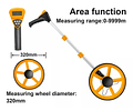 Odometro Profesional Digital 10.000 Mts Atril Plegable Ingco